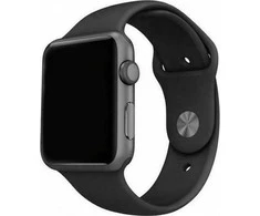 Mercury apyrankė silikoninė Apple Watch 38/40/ 41 mm juodos spalvos