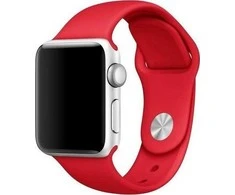 Mercury apyrankė silikoninė Apple Watch 42/44/ 45 mm raudonos spalvos