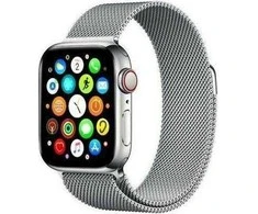 Mercury apyrankė Mesh Apple Watch 42/44/45 mm sidabrinės spalvos