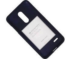 Dėklas Mercury Soft LG K9 mėlyna/midnightblue / K8 2018 m