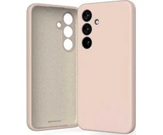 Mercury Silikoninis Samsung Galaxy S24 S921 dėklas telefonui rožinės spalvos sand