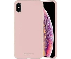 Mercury Silikoninis Samsung A325 A32 4G LTE dėklas telefonui rožinės spalvos sand