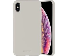 Dėklas Mercury Silikoninis dėklas Apple iPhone 11 akmens spalvos