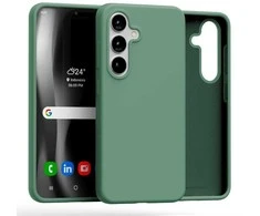 Dėklas Mercury Silikoninis dėklas Samsung S931 S25 tamsiai žalias