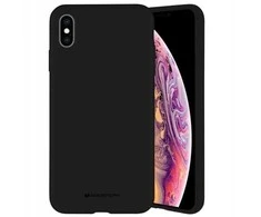 Dėklas MERCURY SILICONE CASE SAMSUNG A06 Juodas
