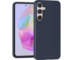 Dėklas „Mercury Soft Samsung A35 A356“ vidurnakčio mėlynas