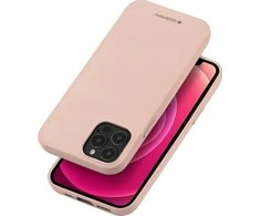 Dėklas Mercury Soft Apple iPhone 14 Pro Max 6,7″ rožinės spalvos sand