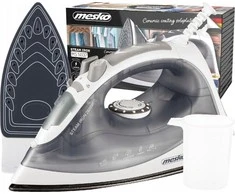 Mesko | MS 5037 | Garų lygintuvas | 2800 W | Vanduo tank capacity 170 ml | Continuous steam 35 g/min | Pilkas
