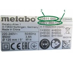 Metabo akumuliatorius 12V 2.0AH