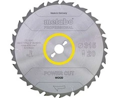 Mbg Piotr Kizlinski METABO diskinis pjūklas HW/CT 315x30x20z POWER CUT WOOD PROFESSIONAL