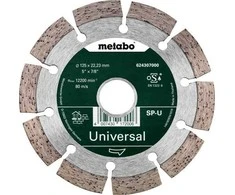 Deimantinis pjovimo diskas 125x22,23 mm, Metabo