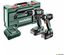 Metabones Metabo BSLBL+SSD200LTBL -Akumuliatorinis smūginis suktuvas - gręžtuvas, Akumuliatorinis veržliasukis inkl. Akku, inkl. Ladegerät (685199000)