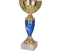 Blue Gold- Mėlyna T- M 9058H metalo taurė