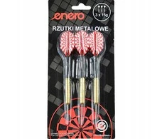 Enero Metalinės smiginio strėlės 18 g, 3 vnt komplektas