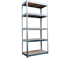 METALKAS SANDĖLIO stelažas STABIL200 VYTOS 5 LENTYNOS 180x120x40 cm 200kg