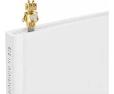 Metalmorphose Bookmark auksinis robotas