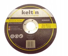 Metalo pjovimo diskas 125x1.0mm KELTIN (25/100/400)
