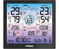 Meteo belaidė meteorologinė stotelė, higrometras, barometras, WIFI SP602