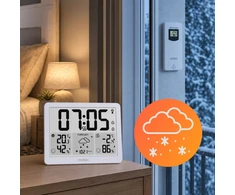 Meteo Orų stotelė Meteo SP209 Belaidė Jutiklis Barometras DCF Termometras
