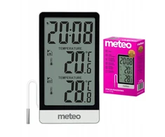 Meteo oro stotelė Termometras lauko kambario vidinis METEO SP111B