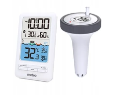 Meteo Plaukiojantis baseino termometras orų stotis TB3 matavimas telefone (05TB3N)