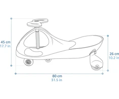 Meteor Sūpynės automobilis swingo