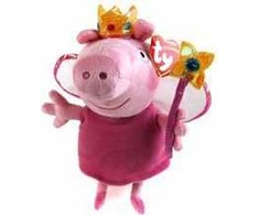 Meteorų talismanas Beanie Babies Lic PEPPA PIG - princesė įprasta (8421461295)