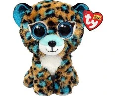 Meteor Talismanas tu leopardo mėlynas kobaltas 15 cm