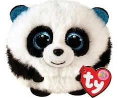 Meteorų talismanas Ty Puffies Panda Bamboo