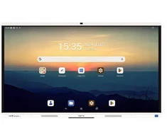 METZ 75SG1 75" interaktyvus jutiklinis monitorius, 4K DLED, „Android“, „Wifi6“, sieninis, 16 GB / 256 GB, kamera, garsiakalbiai + žemųjų dažnių garsiakalbis
