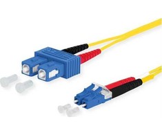 Metz METZ CONNECT OpDAT prievadas SC-D/LC-D OS2 1 m