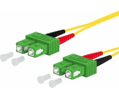 METZ CONNECT OpDAT jungties kabelis, SC-D/SC-D OS2, 1 m
