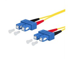 METZ CONNECT OpDAT jungties kabelis, SC-D/SC-D OS2, 0,5 m