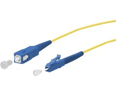 METZ CONNECT OpDAT jungties kabelis, SC-S/LC-S OS2, 3 m