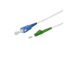 METZ CONNECT OpDAT jungties kabelis, SC-S/LC-S APC OS2, 5 m