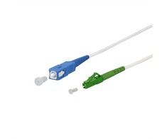 Metz Kabelis krosowy METZ CONNECT OpDAT, SC-S/LC-S APC OS2, 1 m