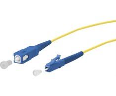 METZ CONNECT OpDAT jungties kabelis, SC-S/LC-S OS2, 2 m