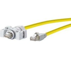 Metz METZ CONNECT E-DAT pramoninis jungiamasis kabelis V6, IP67 - RJ45, 20 m
