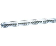 Metz Komutacinė panelė CAT6a, 24x RJ-45, 1U, STP (130921-E)