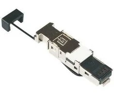 METZ CONNECT E-DAT Industry RJ45 lauko kištukas juodas Cat.6 Class EA