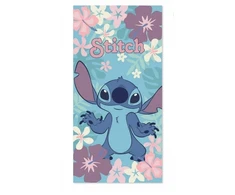 „Mexen Disney Stitch Flowers“ medvilninis paplūdimio rankšluostis