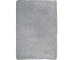 Shaggy tipo kilimas, NAVARRA, 120x170 cm, sidabrinė pilka