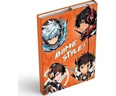 Mfp Paper Aplankas su gumele A5 Anime stiliaus