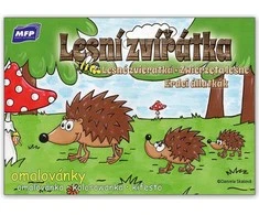 Dėlionė MFP miško gyvūnų spalvinimo puslapiai