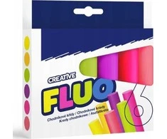 MFP kreidelės M grindinio fluorescencinės apvalios, 6 vnt. mišinio