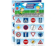 Dėlionė „Pexeso MFP 3xA4“ Kelio ženklai
