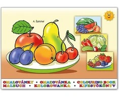 Dėlionė Coloring pages MFP Fruits ir daržovės