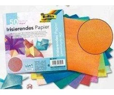 Mfp Paper Vaivorykštinis popierinis audinys su įspaudu 14x14cm 50 vnt.