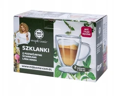 MG Home Stiklinės 300 ml Dvigubos sienelės 2 pak.