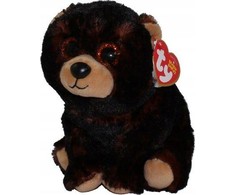 TY MGA Beanie Babies Rudasis juodasis lokys Kodi 15cm